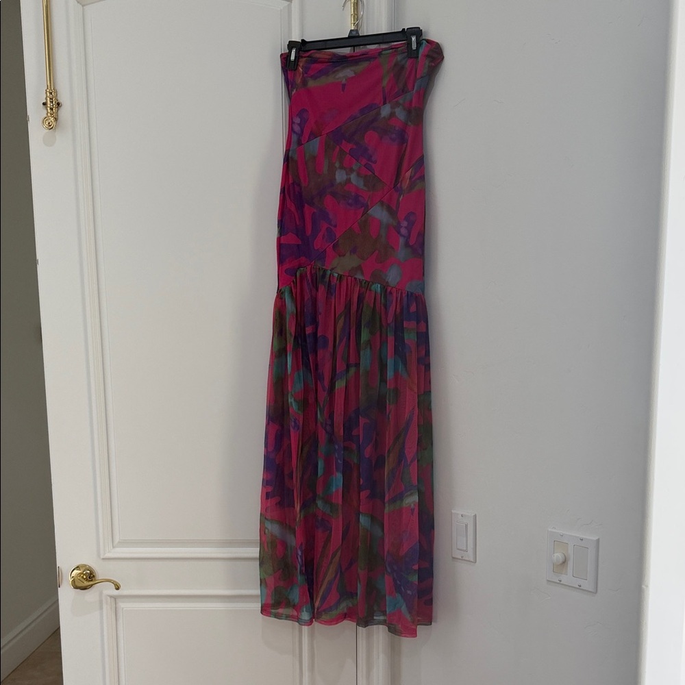 Colorful Abstract Women's Dress